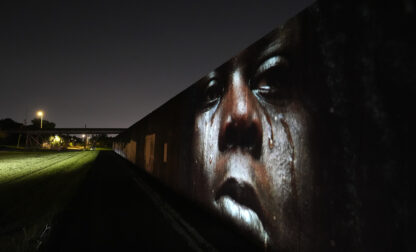 APTOPIX Katrina Photo Projections Photo Essay