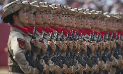 APTOPIX China Parade
