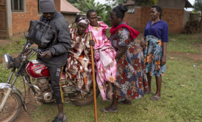 APTOPIX Aging Africa Photo Essay