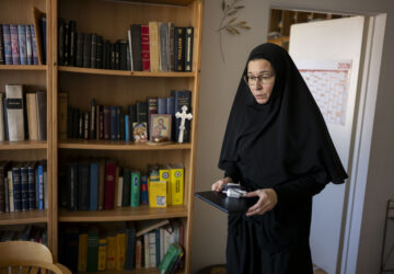 Orthodox Nun War Critic