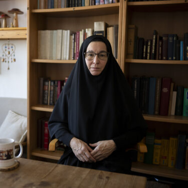 Orthodox Nun War Critic