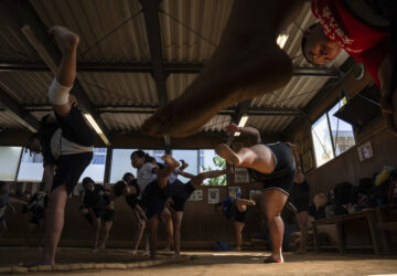 Women’s Sumo in Japan