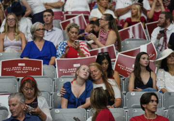 APTOPIX Charlie Kirk Memorial