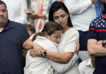 APTOPIX Charlie Kirk Memorial