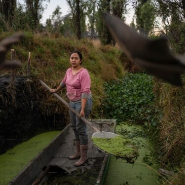 APTOPIX Climate Mexico Ancient Farms Women