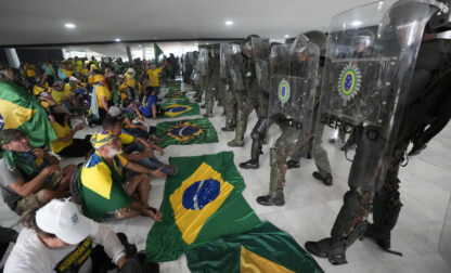 APTOPIX Brazil Elections Protest