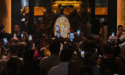 APTOPIX Egypt Antiquities