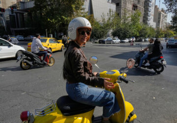 Iran Women on Motorbikes