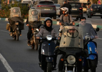 Iran Women on Motorbikes