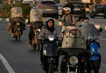 Iran Women on Motorbikes