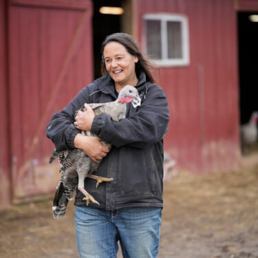 Turkey Cuddle Therapy