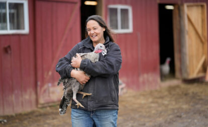 Turkey Cuddle Therapy