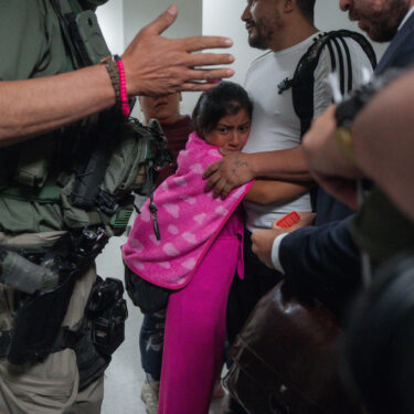 APTOPIX Immigration Court Takeover