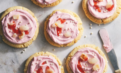 Food-Voracious Recipe-Lychee-Frosted Cookies