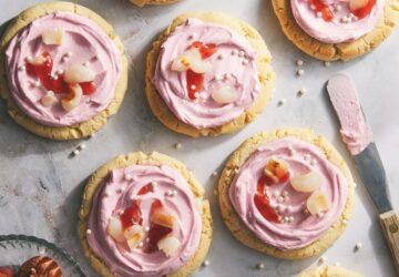 Food-Voracious Recipe-Lychee-Frosted Cookies