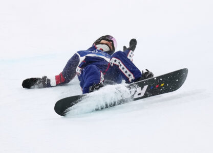 APTOPIX Milan Cortina Olympics Snowboard