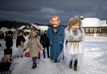 APTOPIX Lithuania Shrovetide