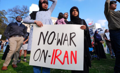 Iran War Protest