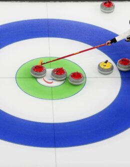 APTOPIX Milan Cortina Paralympics Wheelchair Curling