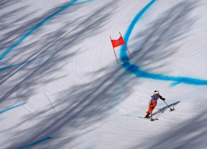 APTOPIX Milan Cortina Paralympics Alpine Skiing