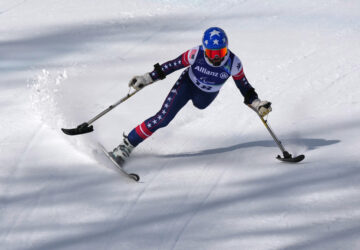 APTOPIX Milan Cortina Paralympics Alpine Skiing