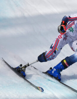 APTOPIX Milan Cortina Paralympics Alpine Skiing