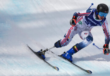 APTOPIX Milan Cortina Paralympics Alpine Skiing