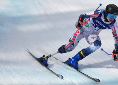 APTOPIX Milan Cortina Paralympics Alpine Skiing