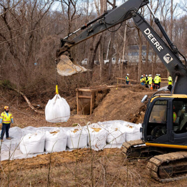 Trump Sewage Leak Infrastructure