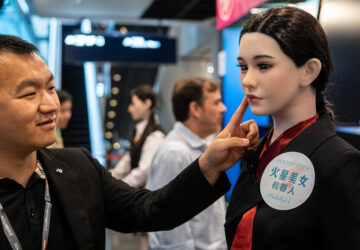 APTOPIX Hong Kong Robots