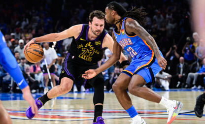 Lakers Thunder Basketball