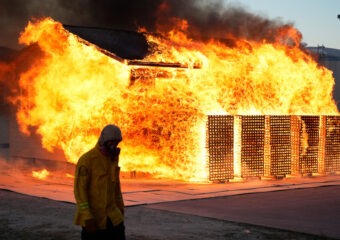 APTOPIX Climate Fireproof Home