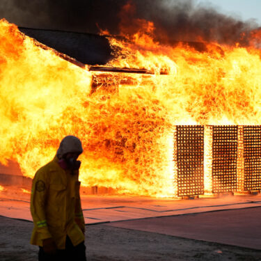 APTOPIX Climate Fireproof Home