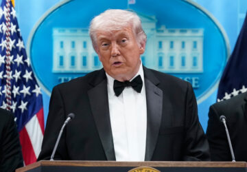 APTOPIX Trump White House Correspondents Dinner