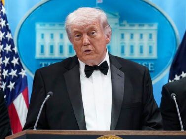 APTOPIX Trump White House Correspondents Dinner