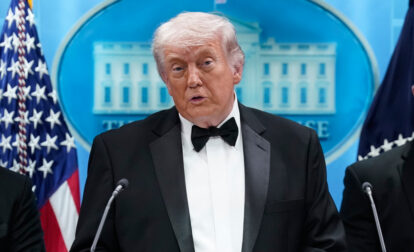 APTOPIX Trump White House Correspondents Dinner