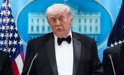 APTOPIX Trump White House Correspondents Dinner