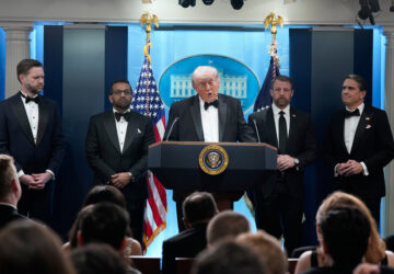 APTOPIX Trump White House Correspondents Dinner