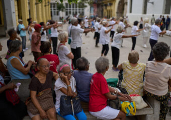 APTOPIX Cuba Seniors
