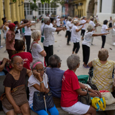 APTOPIX Cuba Seniors
