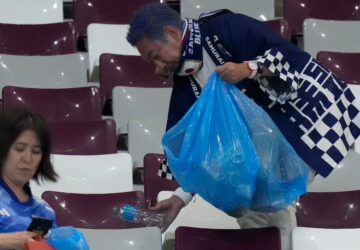 WCup Japan Cleans Up Soccer