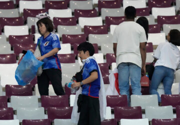 WCup Japan Cleans Up Soccer