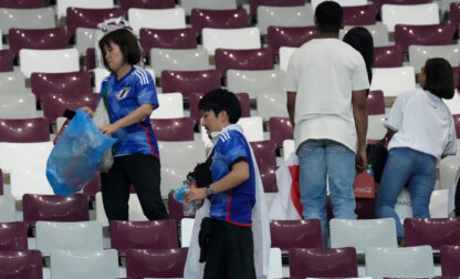 WCup Japan Cleans Up Soccer