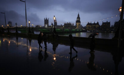 APTOPIX Britain Daily Life
