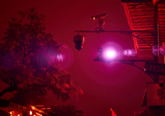 Digital Cage Infrared Photo Essay