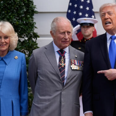 APTOPIX US Britain Royal Visit Trump