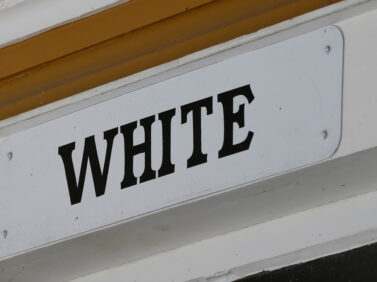 American Objects Whites Only Sign