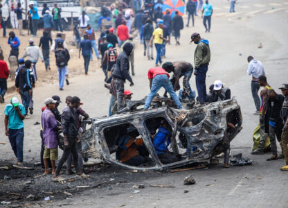 APTOPIX Kenya Protests