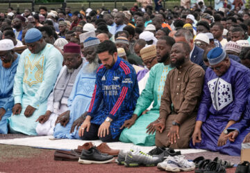 APTOPIX New York Eid al-Adha