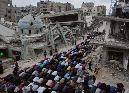 APTOPIX Israel Palestinians Eid al-Adha